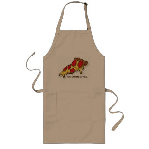 Pizza-Schürze Lange Schürze