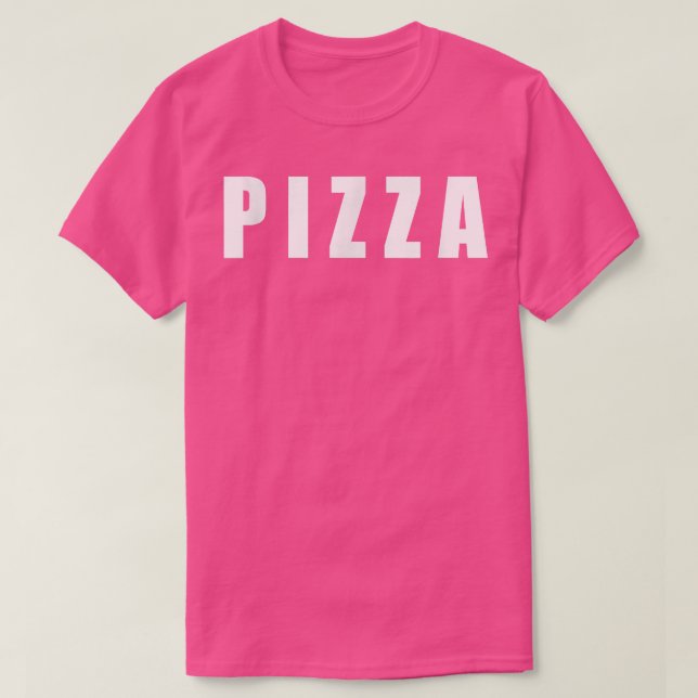 PIZZA-Shirt T-Shirt (Design vorne)