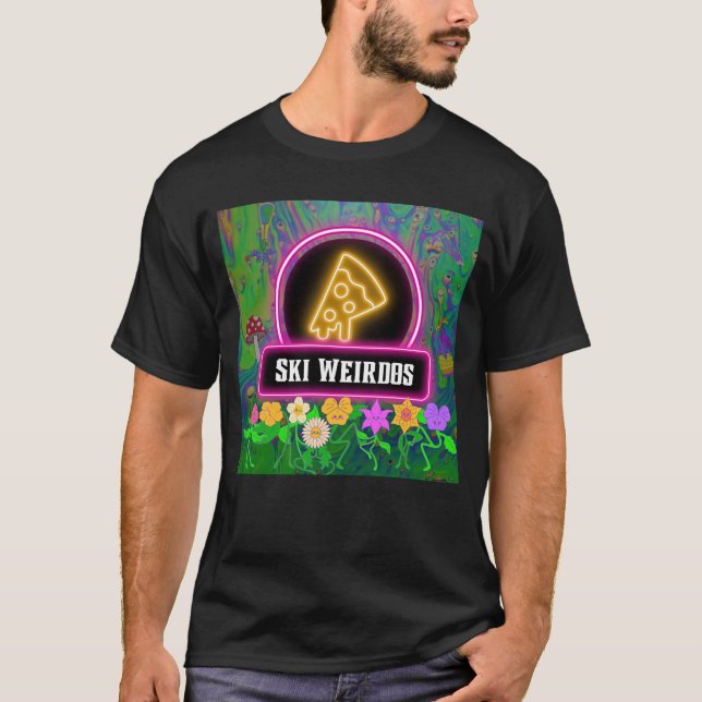 Pizza Ski Weirdos OG T - Shirt (Vorderseite)