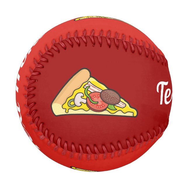 Pizza Slice Baseball (Rückseite Rechts)