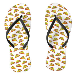 Pizza Slice Design Flip Flops