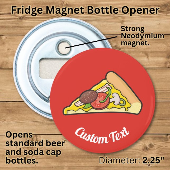 Pizza Slice Flasche Opener Flaschenöffner (Von Creator hochgeladen)