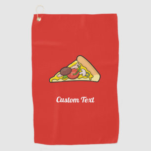 Pizza Slice Golfhandtuch