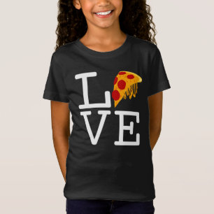Pizza Slice Liebe T-Shirt
