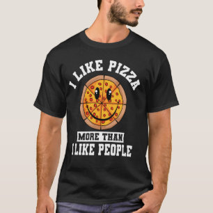 Pizza Slice Neapolitan Italienisches Gericht Pizze T-Shirt