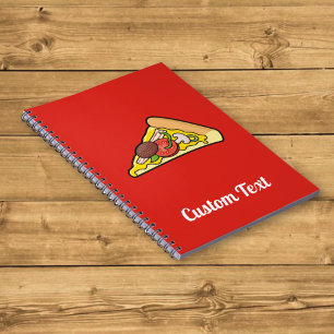 Pizza Slice Notebook Notizblock