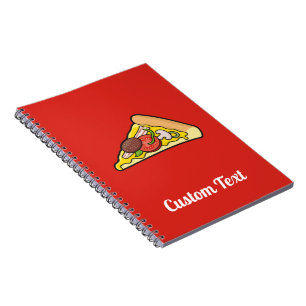 Pizza Slice Notebook Notizblock