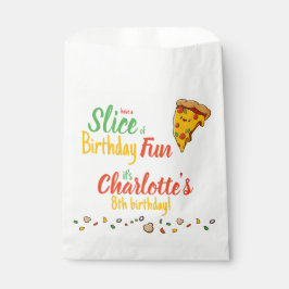 Pizza, Slice of Birthday fun, Kawaii Geschenktütchen