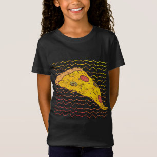 Pizza Slice Pizzaholic Italienisch Fast Food Lover T-Shirt