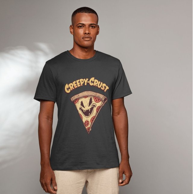 Pizza Slice Pun Tri-Blend Shirt (Von Creator hochgeladen)