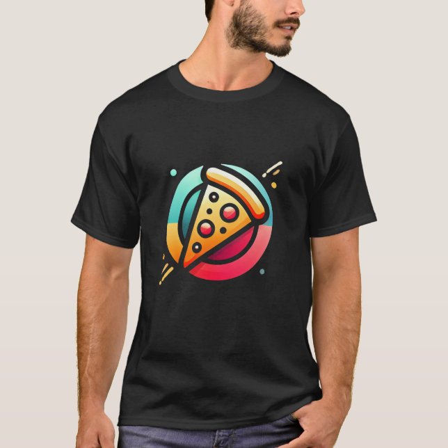 Pizza-Slice-T - Shirt (Vorderseite)