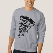 Pizza Slice Typografy T - Shirt