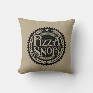 Pizza Snob - lustiger Pizzafreund Kissen