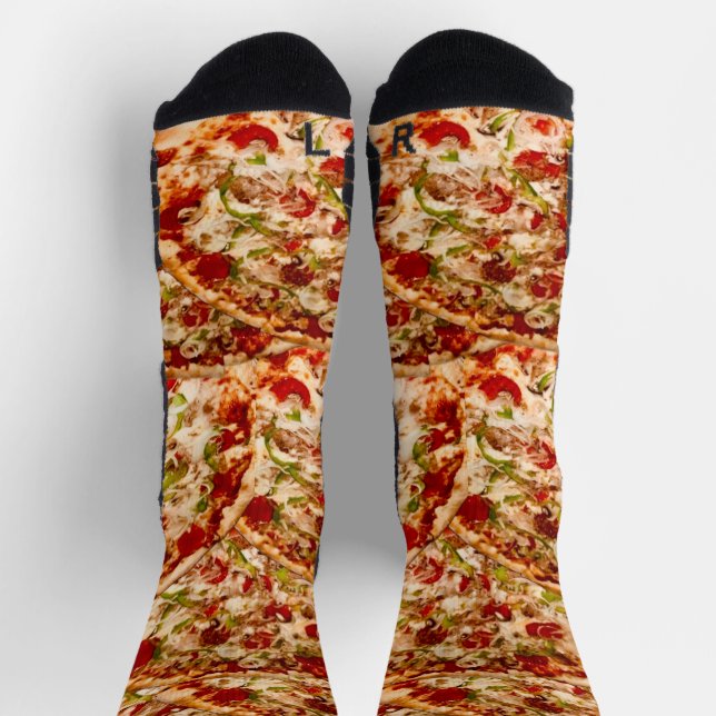 Pizza Socken (Oben)