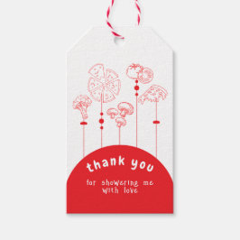 Pizza Special Delivery Baby Dusche Geschenkanhänger