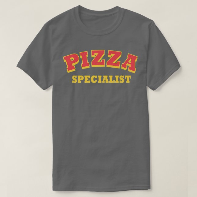 Pizza-Spezialist 24274502 T-Shirt (Design vorne)