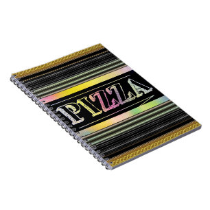 Pizza Spiral Notebook Notizblock