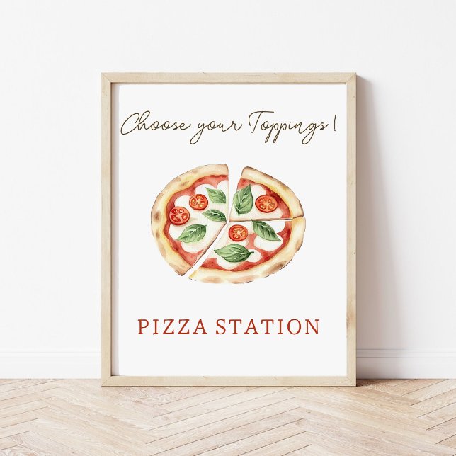 Pizza-Station-eigenes Tischeschild (Von Creator hochgeladen)