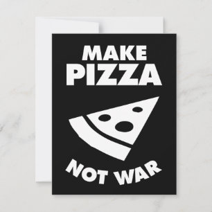 Pizza statt Krieg
