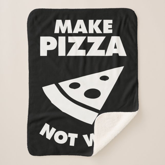 Pizza statt Krieg Sherpadecke (Vorderseite)