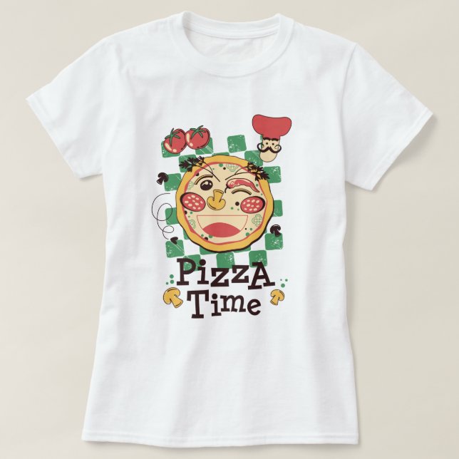 Pizza T - Shirt (Design vorne)