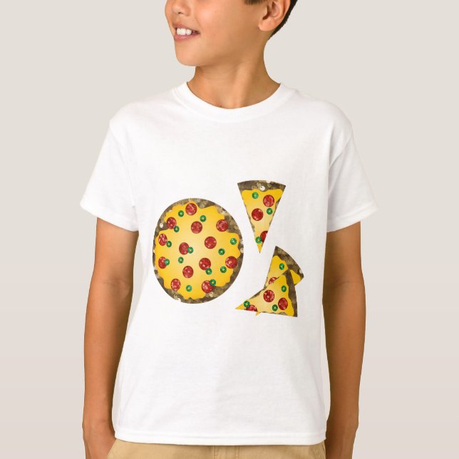 Pizza T-Shirt (Vorderseite)