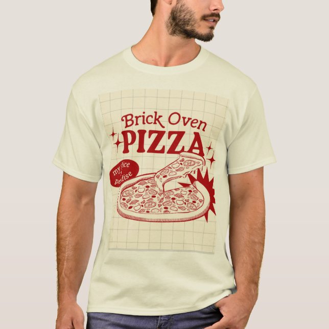 Pizza T-Shirt (Vorderseite)