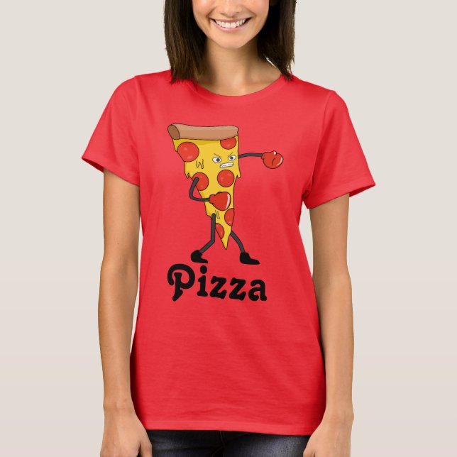 Pizza T - Shirt (Vorderseite)