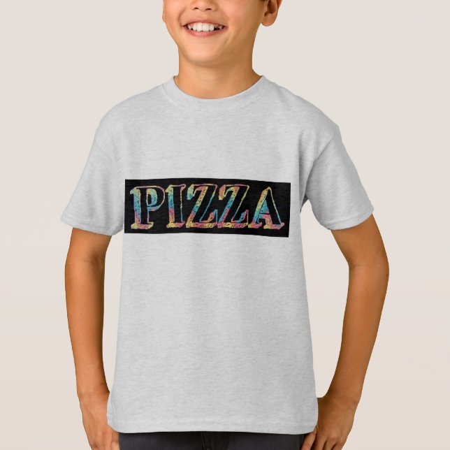 Pizza T - Shirt (Vorderseite)