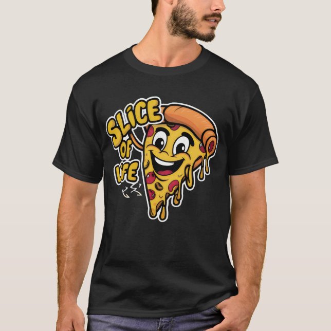 Pizza T-Shirt (Vorderseite)