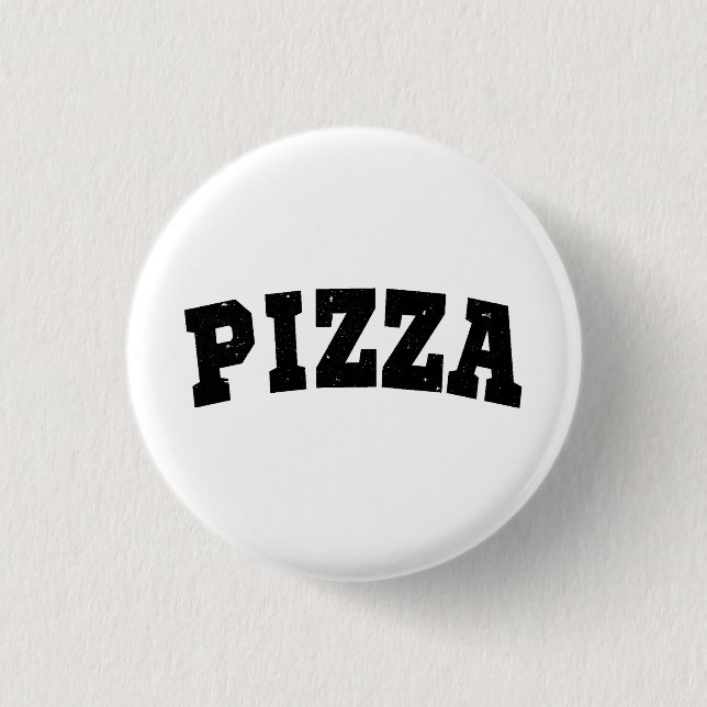 Pizza T - Shirt Trucker Button (Vorderseite)