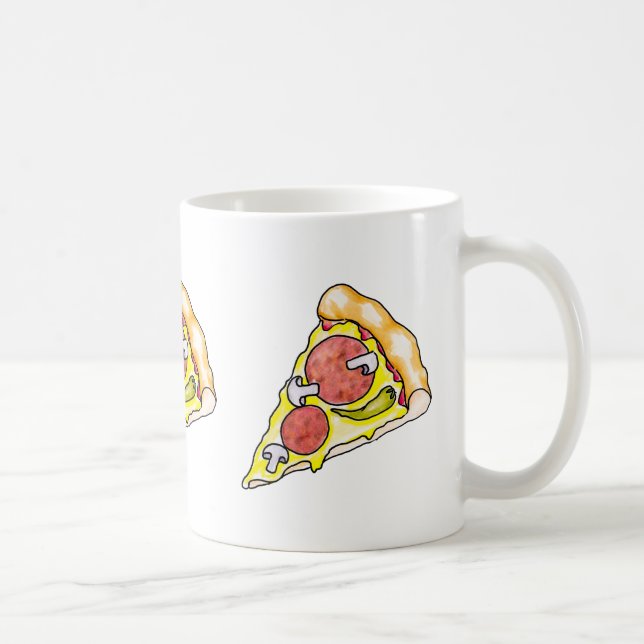 Pizza Tasse (Rechts)