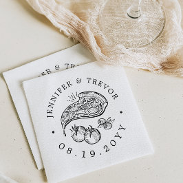 Pizza Themed Gourmet | Servietten