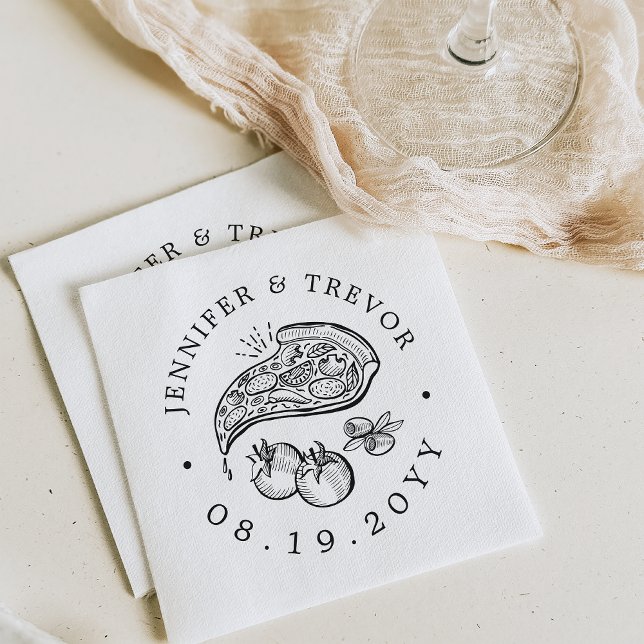 Pizza Themed Gourmet | Servietten (Von Creator hochgeladen)