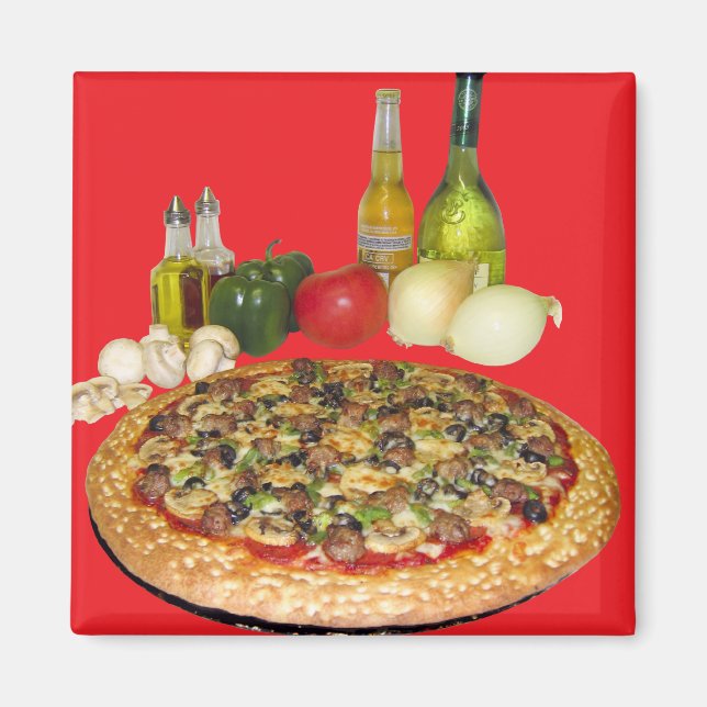 Pizza Time Magnet (Vorne)