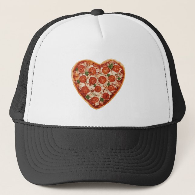 Pizza Truckerkappe (Vorderseite)