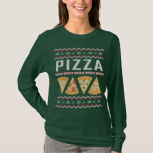 Pizza Ugly Christmas Sweater T-Shirt