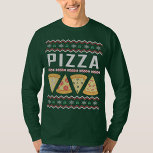 Pizza Ugly Christmas Sweater T-Shirt