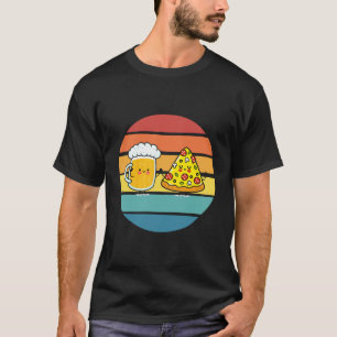 Pizza und Bier T-Shirt
