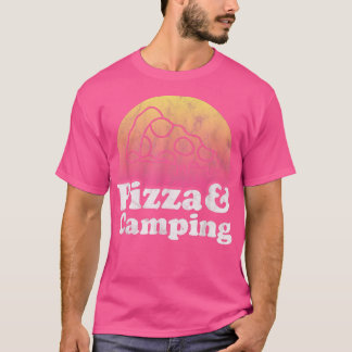 Pizza und Camping T-Shirt
