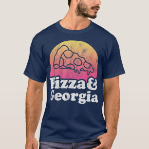 Pizza und Georgia T-Shirt