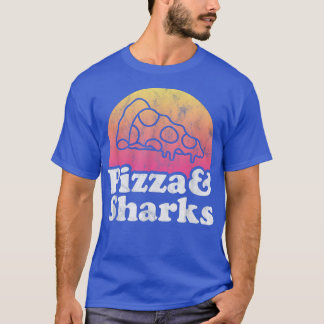 Pizza und Haie oder Hai T-Shirt