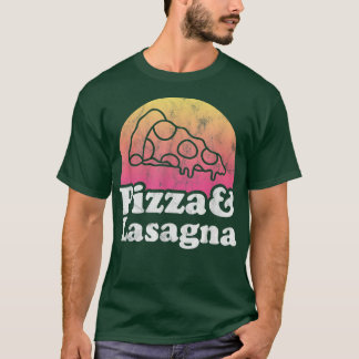 Pizza und Lasagna T-Shirt