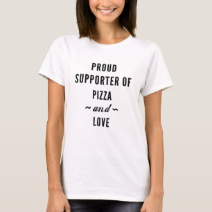 Pizza und Liebe T-Shirt