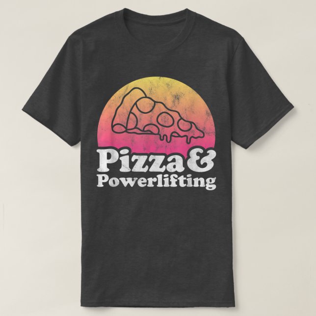 Pizza und Motorheber 14172961 T-Shirt (Design vorne)