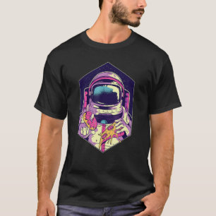 Pizza und Pizza von Donut T-Shirt