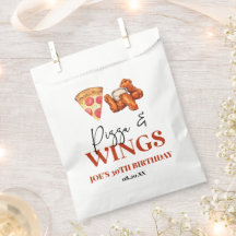 Pizza- und Wings-Geburtstagsfeier