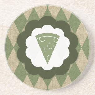 Pizza Vintag Getränkeuntersetzer