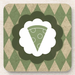 Pizza Vintag Getränkeuntersetzer