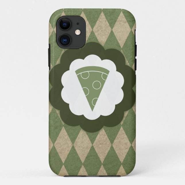 Pizza Vintage Case-Mate iPhone Hülle (Rückseite)
